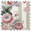 Adelaide, Winnies Bloom Buttermilk - Twist&Fit Roman Blind